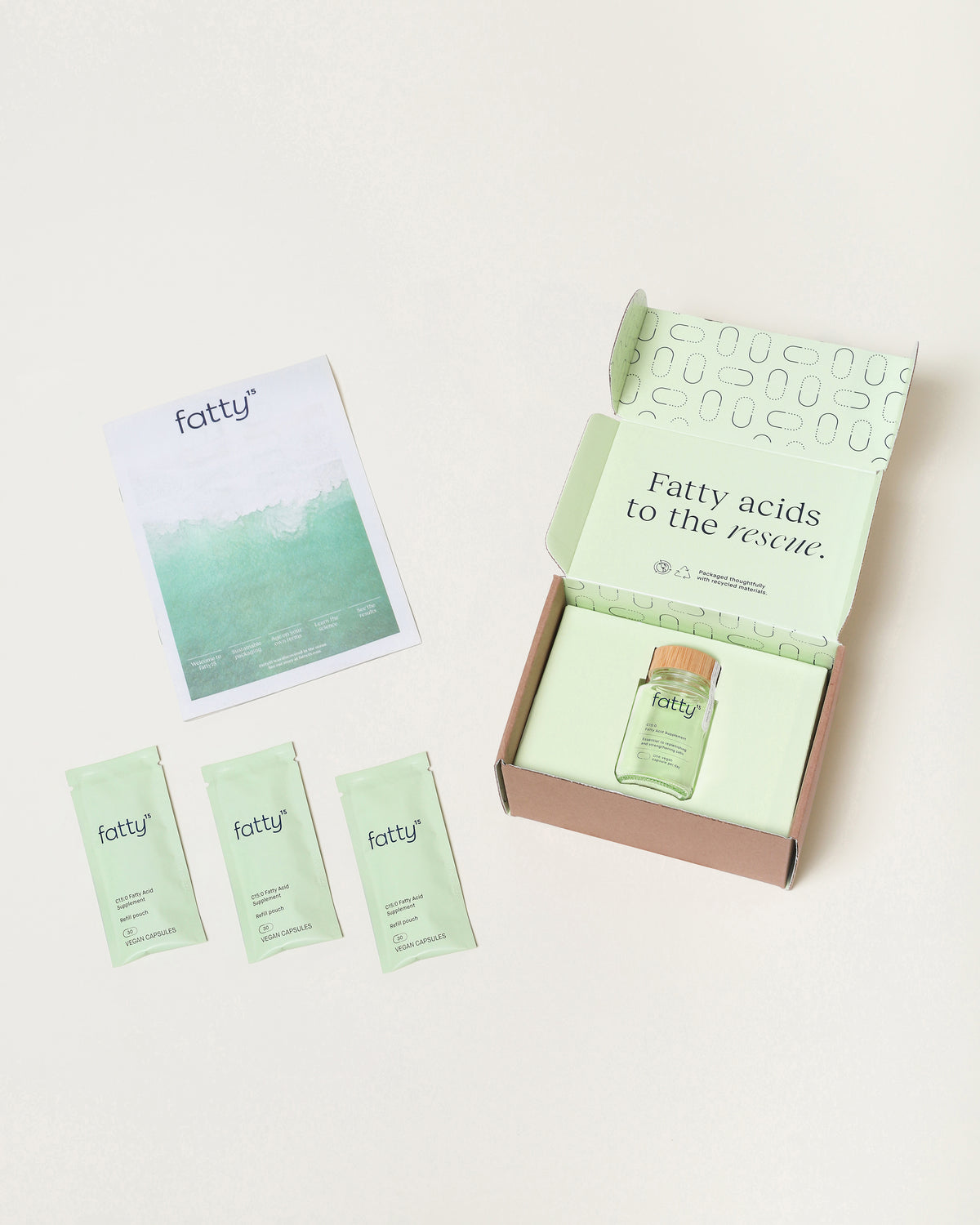 
                fatty15 Starter Kit 90-day Supply